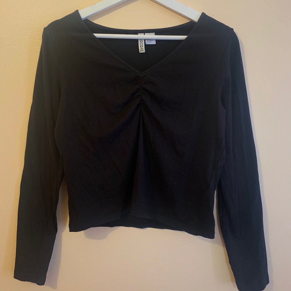 Basic black H&M long sleeves